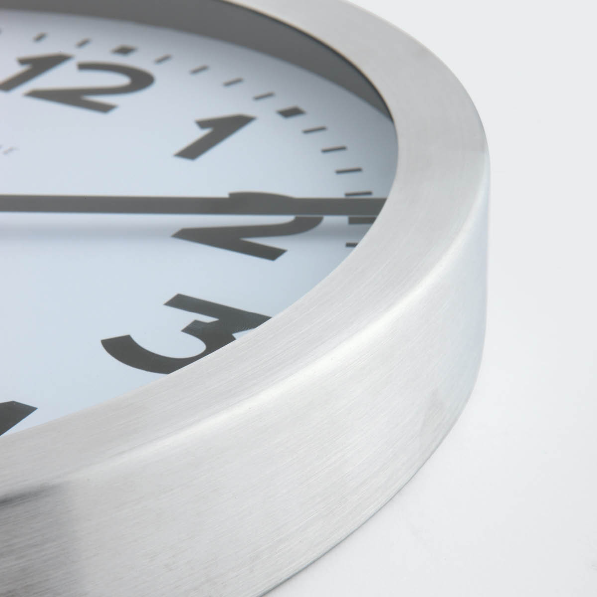 NeXtime Station Numbers Seinäkello 35 cm Valkoinen