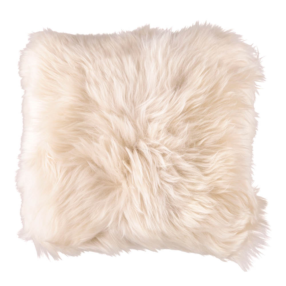 Natures Collection Pute new zealand saueskinn 40x40 cm taupe