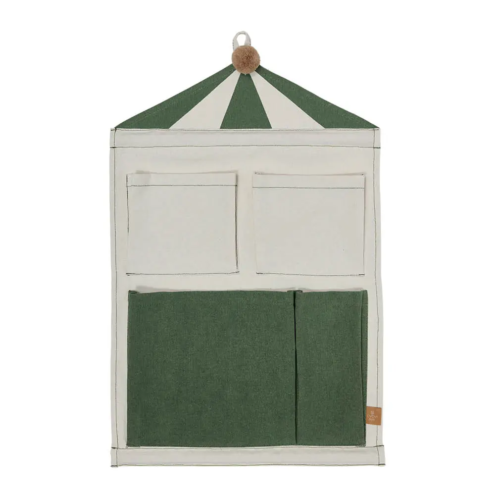 Circus veggoppbevaring 60x40 cm Clay/Green