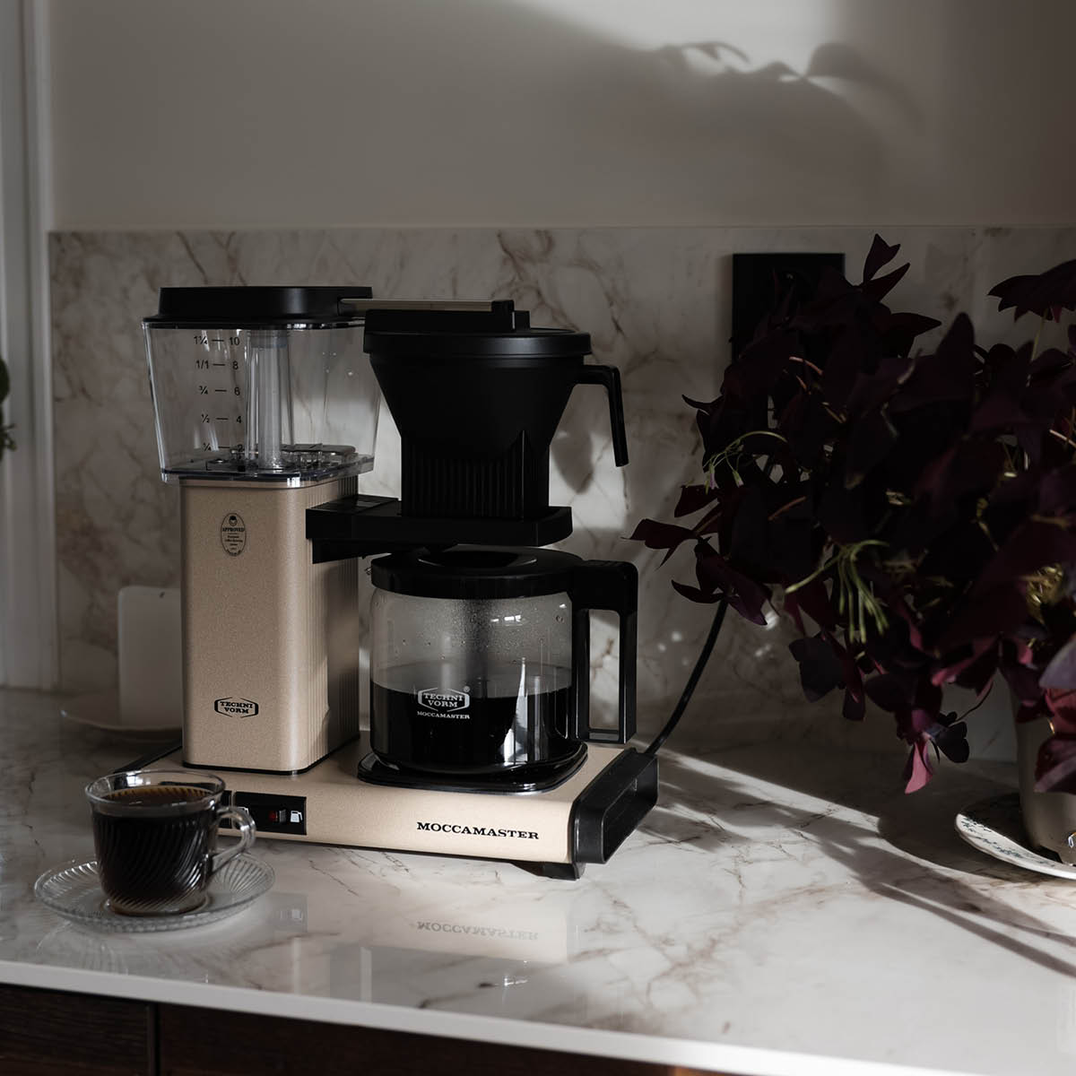 Moccamaster Optio kaffebryggare 1,25 L sandstone