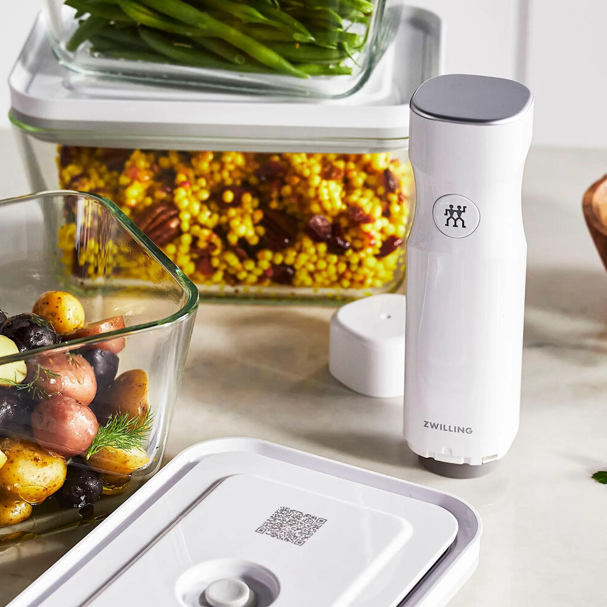 Zwilling Fresh & Save Vakuum startset i 7 delar