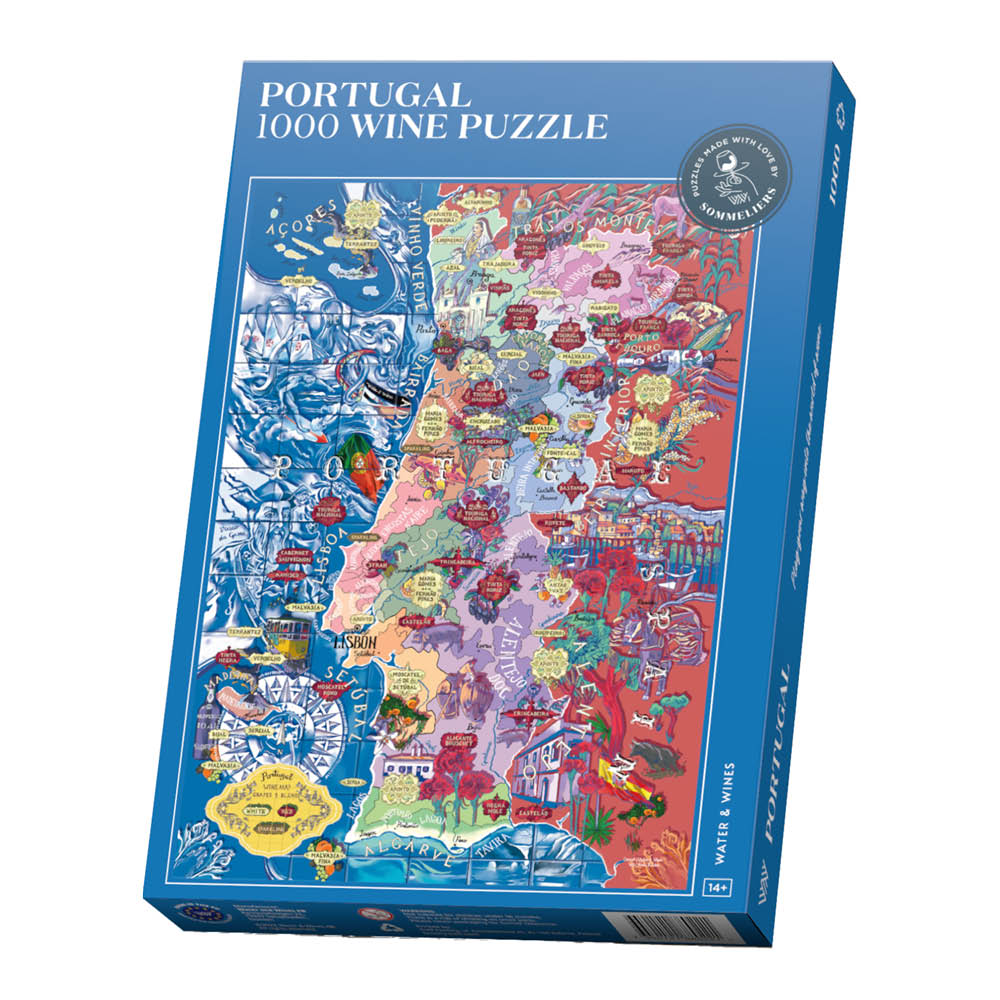 Water and Wines - Wine Puzzle Palapeli Portugali 1000 palaa