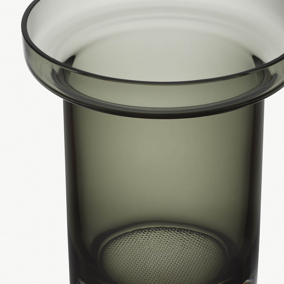 Kosta Boda Limelight Tulpanvas 19,5 cm Rökgrå