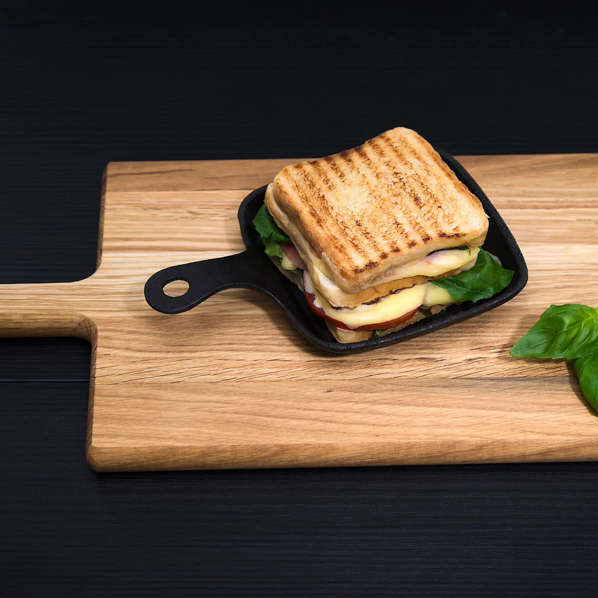 Maku Kitchen Life Grillpanna portion i gjutjärn 14 cm