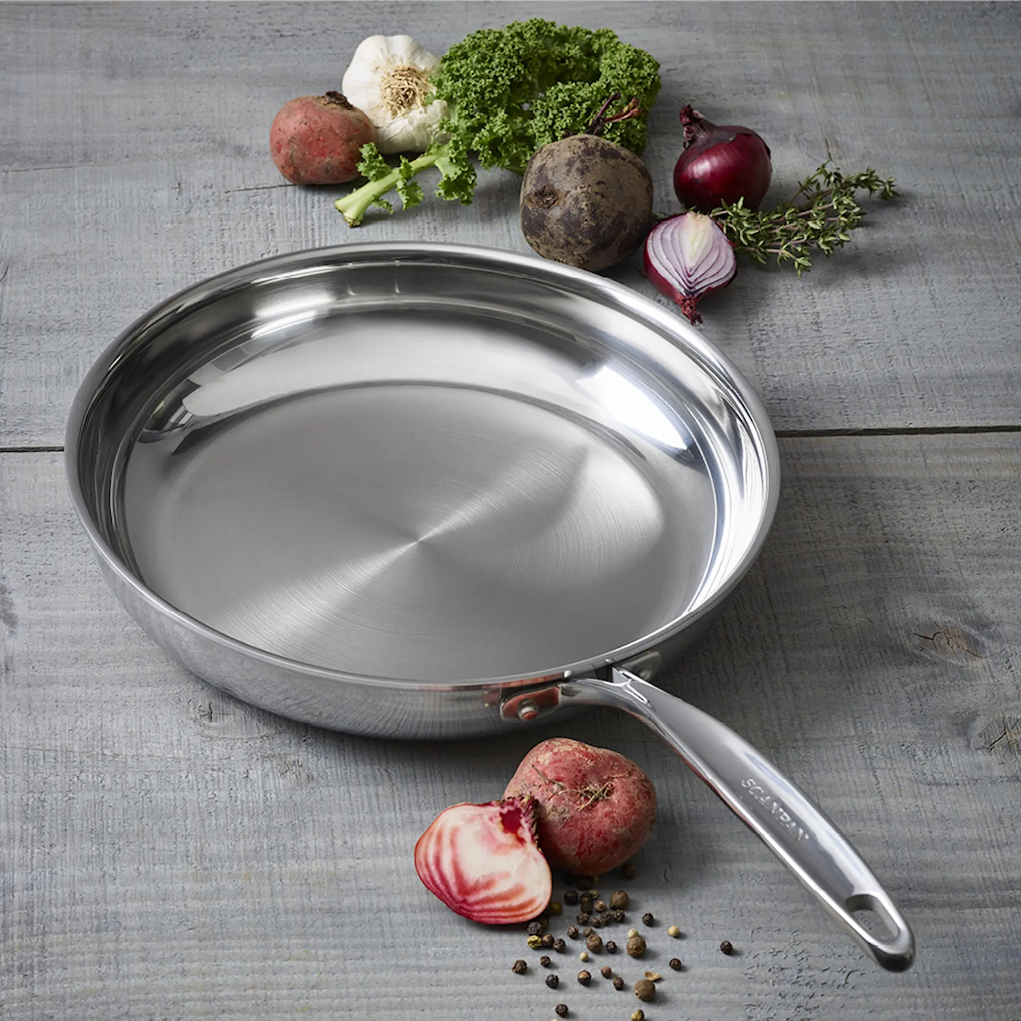 Scanpan Fusion 5 stekpanna 2 delar 20+28 cm rostfritt stål