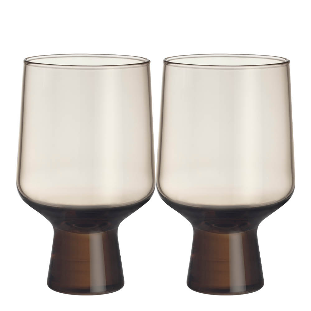 iittala - Solare Jalallinen Lasi 40 cl 2 kpl Pellava