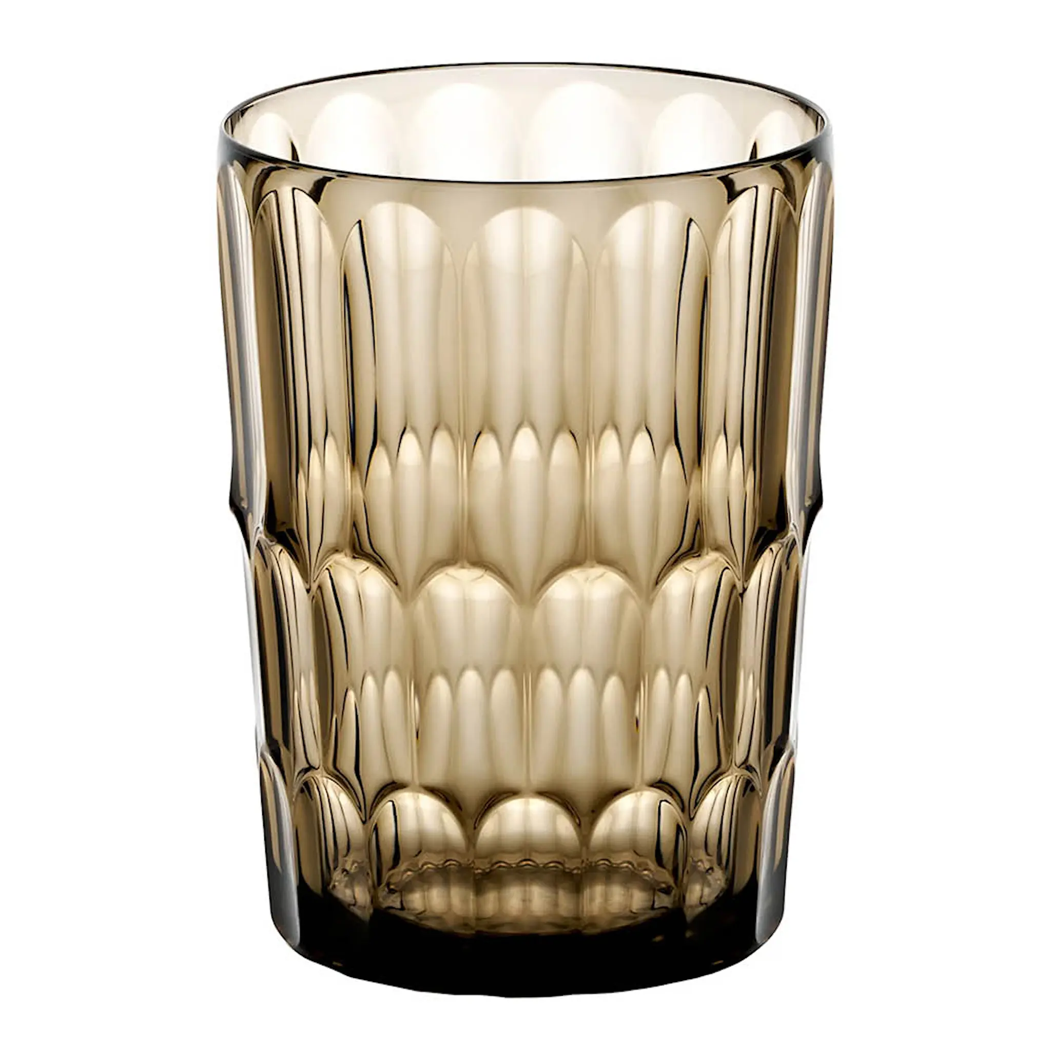 Guzzini Vanity tumbler hög 48 cl bioplast Mönster 2 Smoke