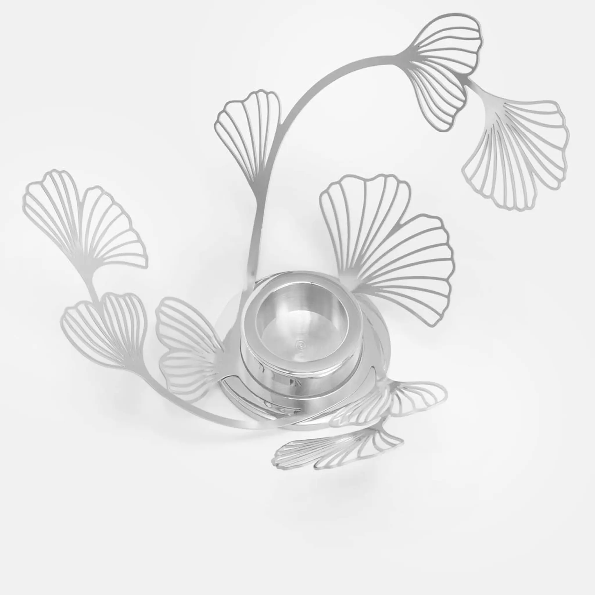 Skultuna FLWR ljusstake kronljus silver