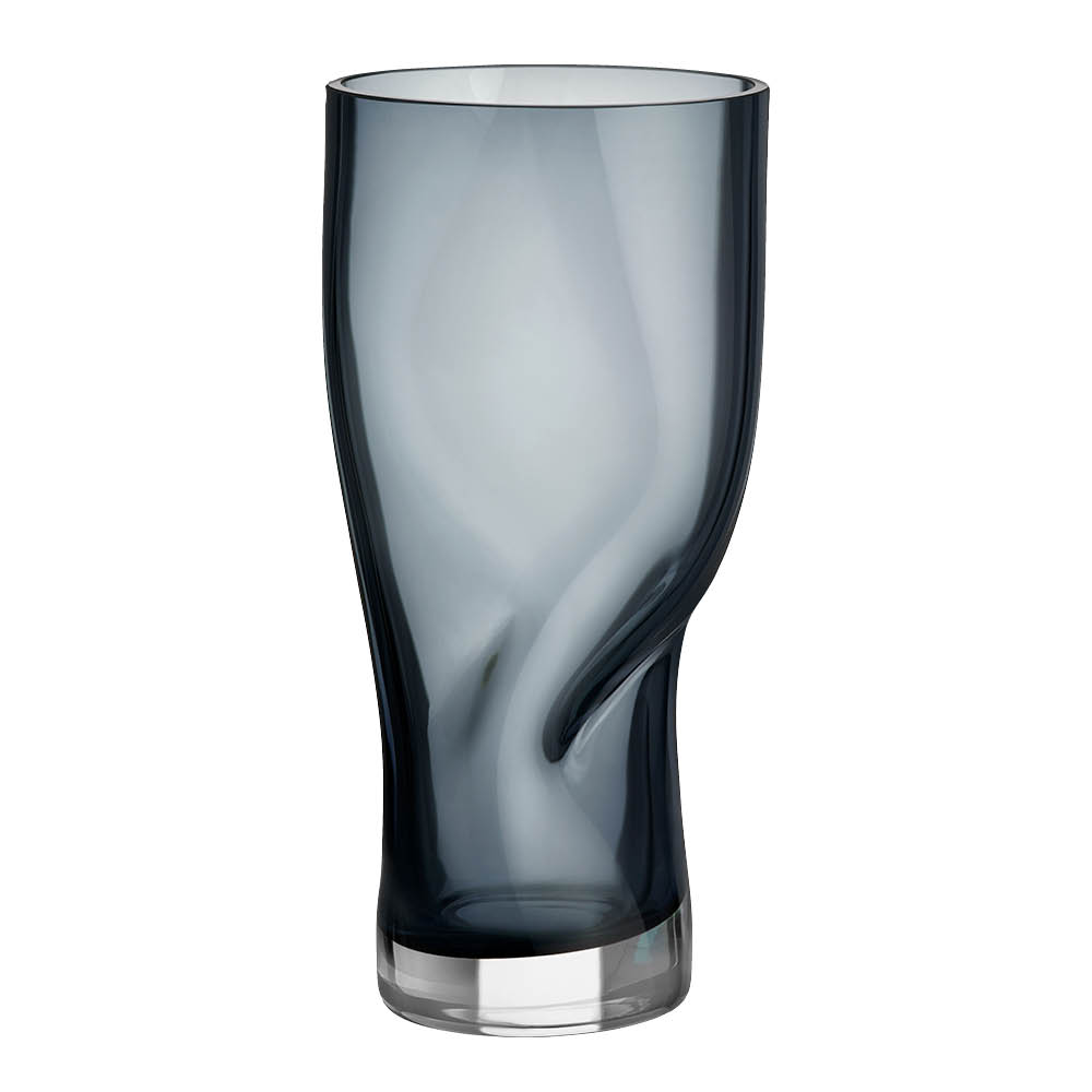 Orrefors - Squeeze Maljakko 23 cm Sininen