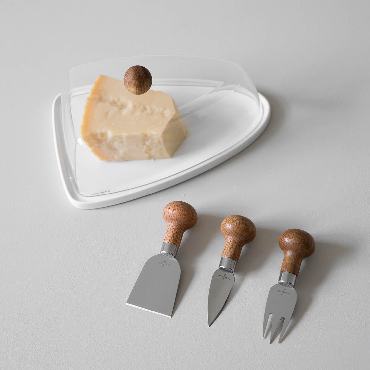 Sagaform Nature ostekniver sett 3 stk