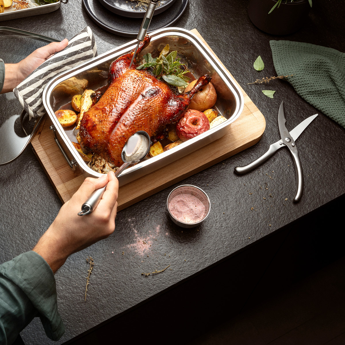 Rösle Fågelsax 24 cm stål