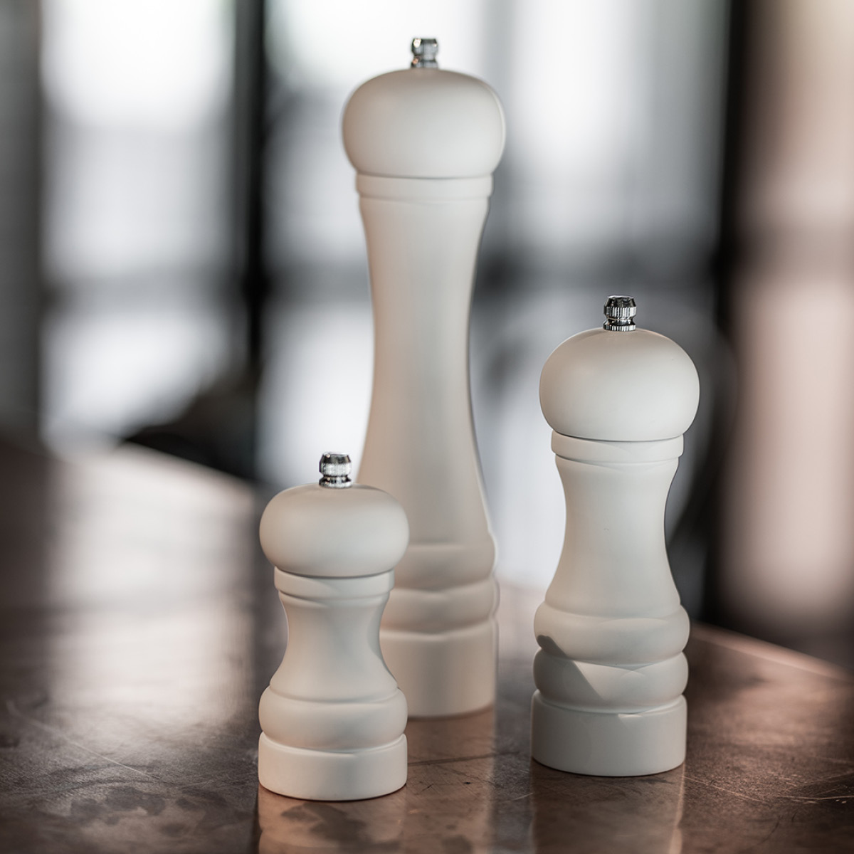 Exxent Salt- eller Pepparkvarn 16 cm Vit