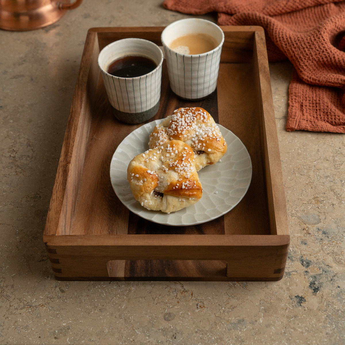 Zassenhaus Serveringsbrikke i akasietre 33x22x6 cm