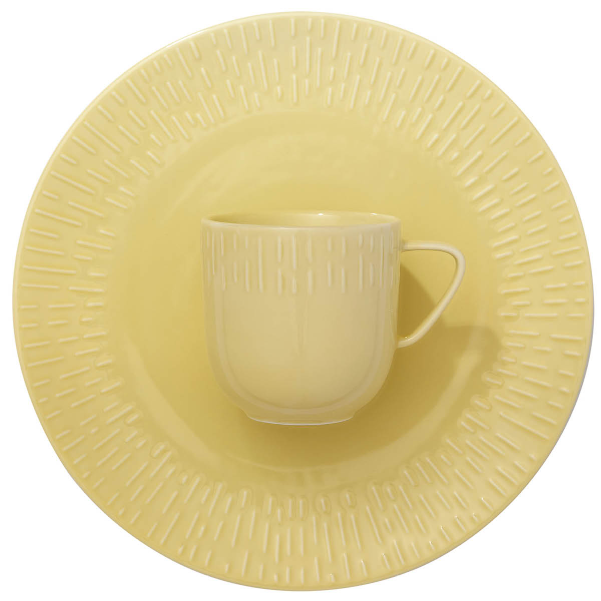 Aida - Life in colour Confetti Lautanen 27 cm Lemon