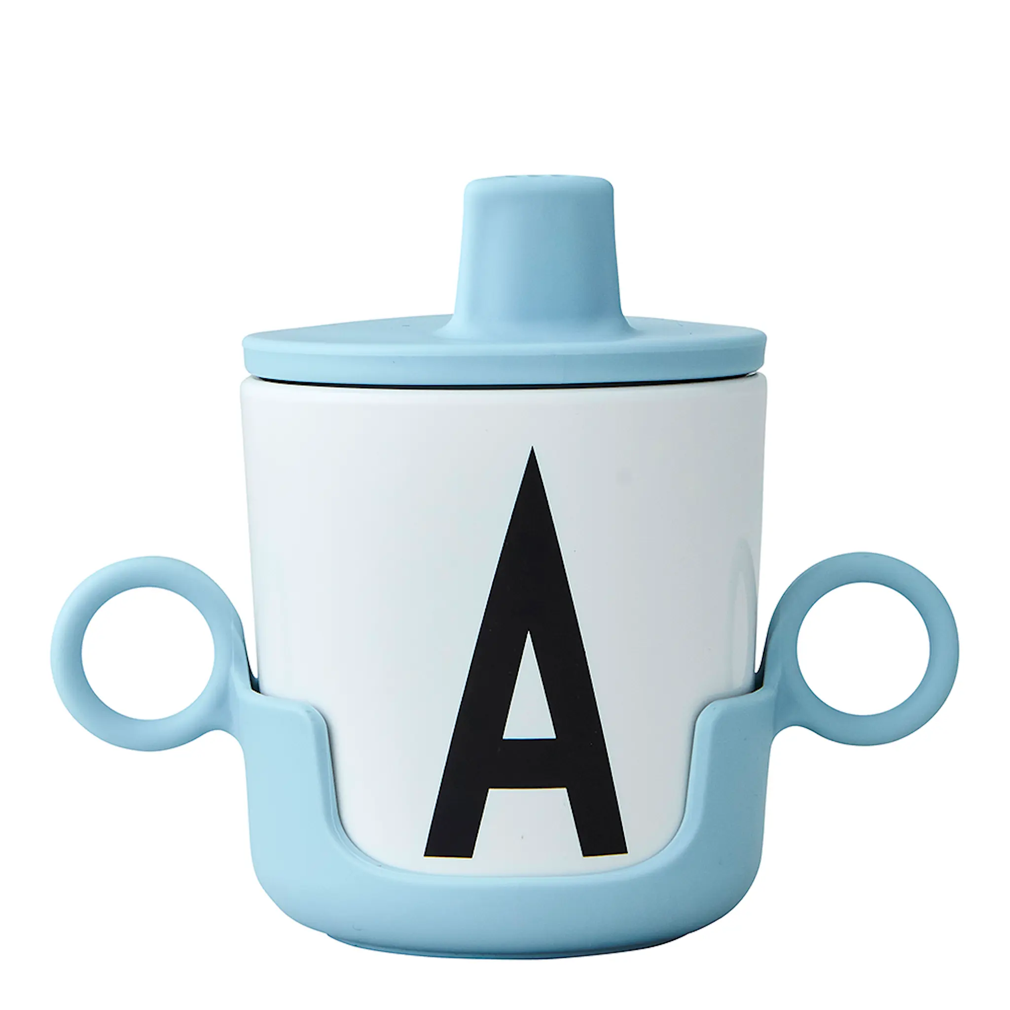 Design Letters Handtag till Ecozen Barnmugg Blå