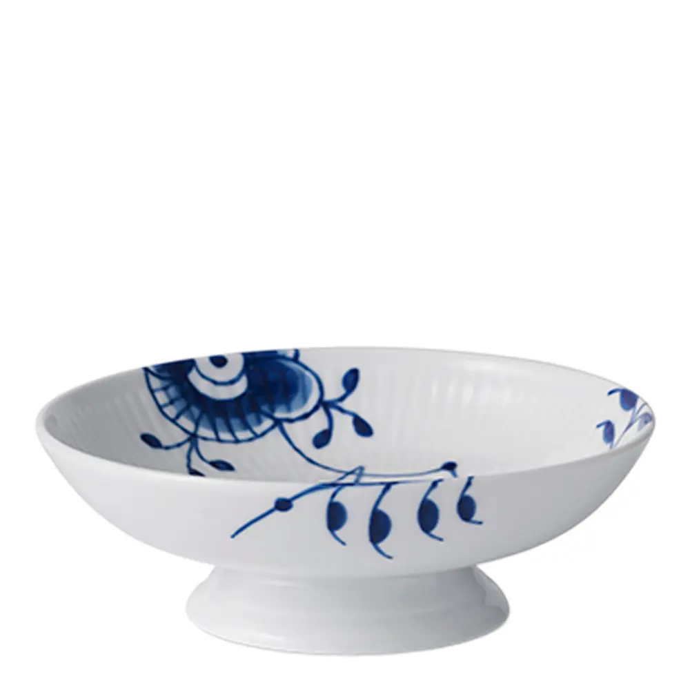 Blue Fluted Mega Kulho jalalla 17,5 cm