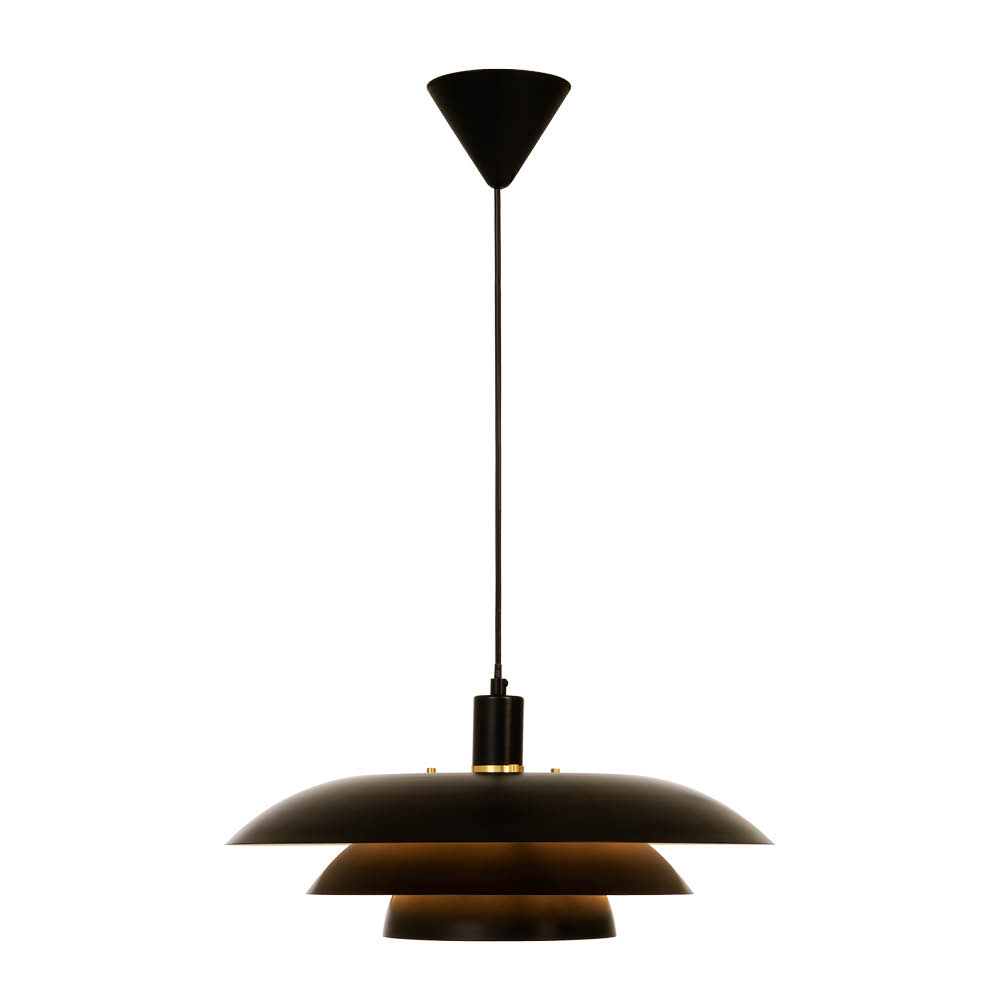 Aneta Lighting Epsilon taklampe 45 cm svart
