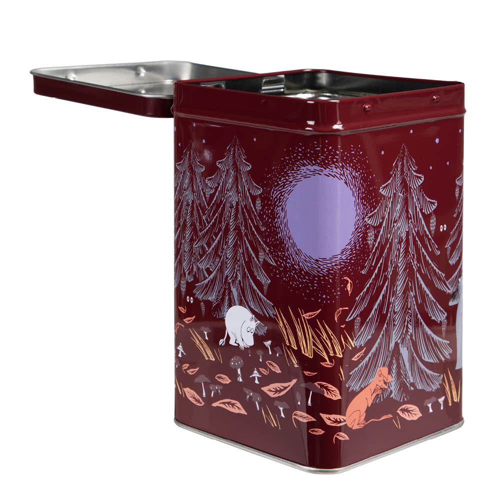 Martinex Mumin Kaffeburk fyrkantig 16 cm Urskog röd