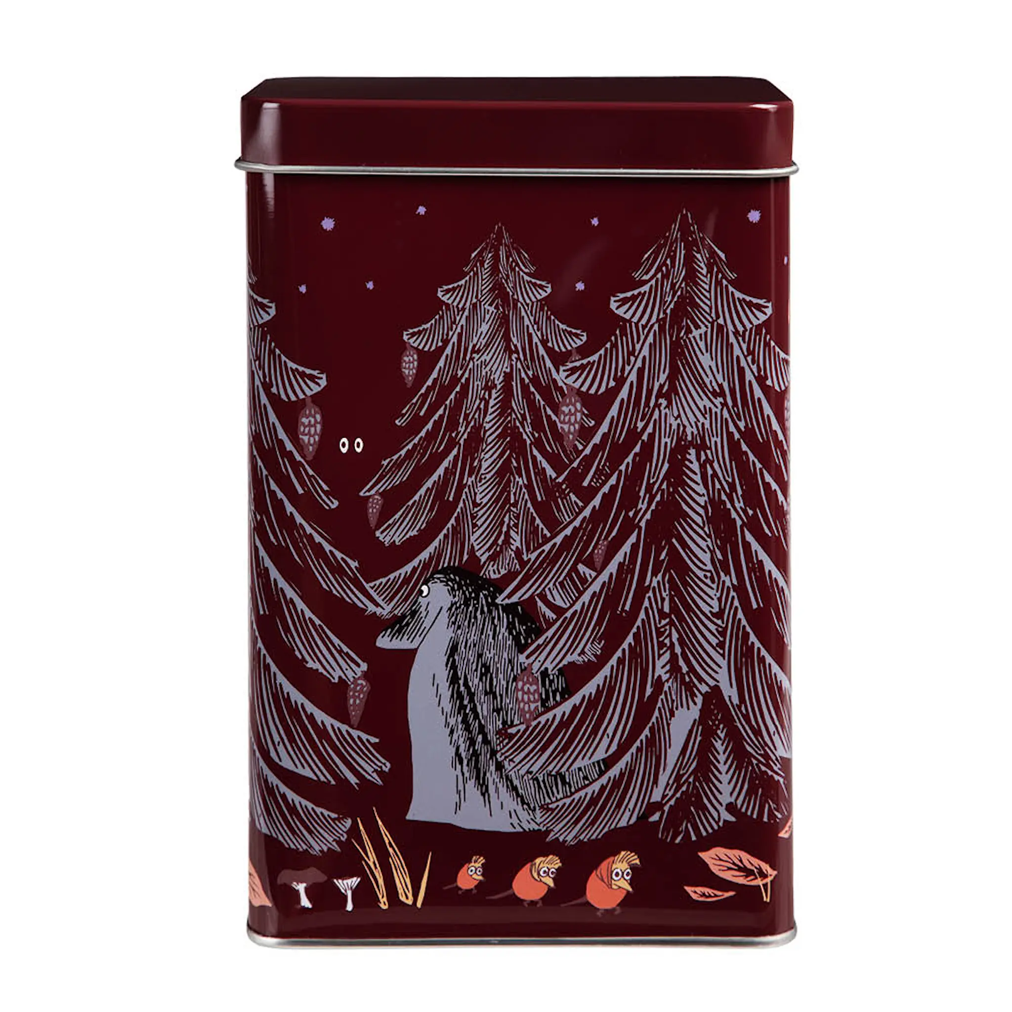 Martinex Mumin Kaffeburk 20 cm Urskog röd