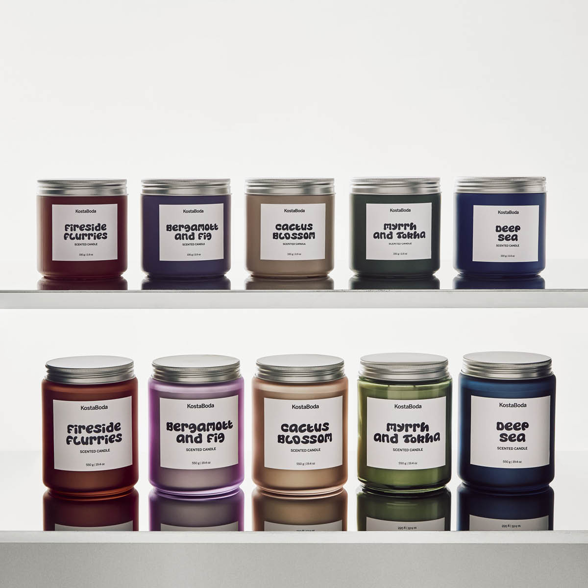 Kosta Boda Mind Tuoksukynttilä 13 cm Bergamott & Fig