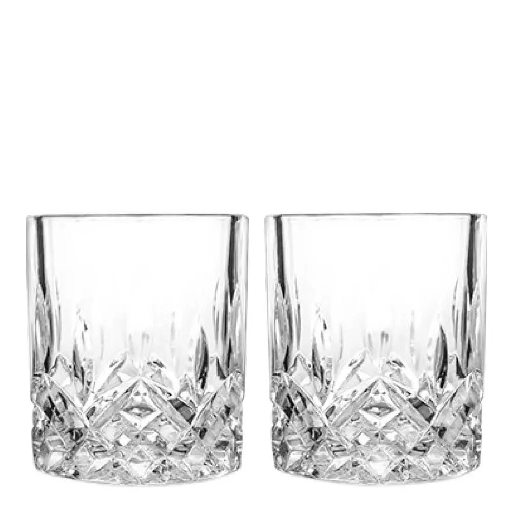 Admiral whiskyglass i krystall 30 cl 2 stk