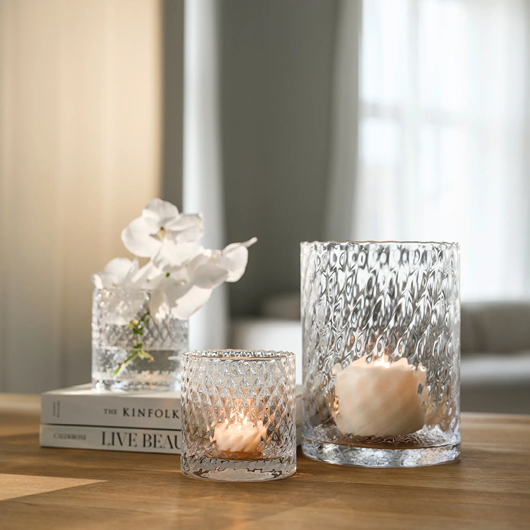 Magnor Harlekin Maljakko 24 cm Kirkas