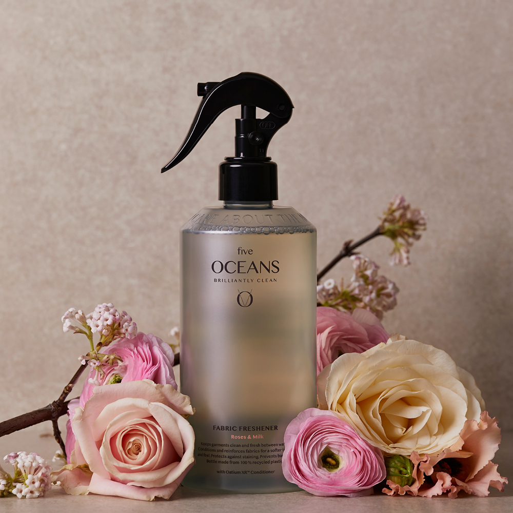 Five Oceans Tekstilspray 50 cl roses & milk