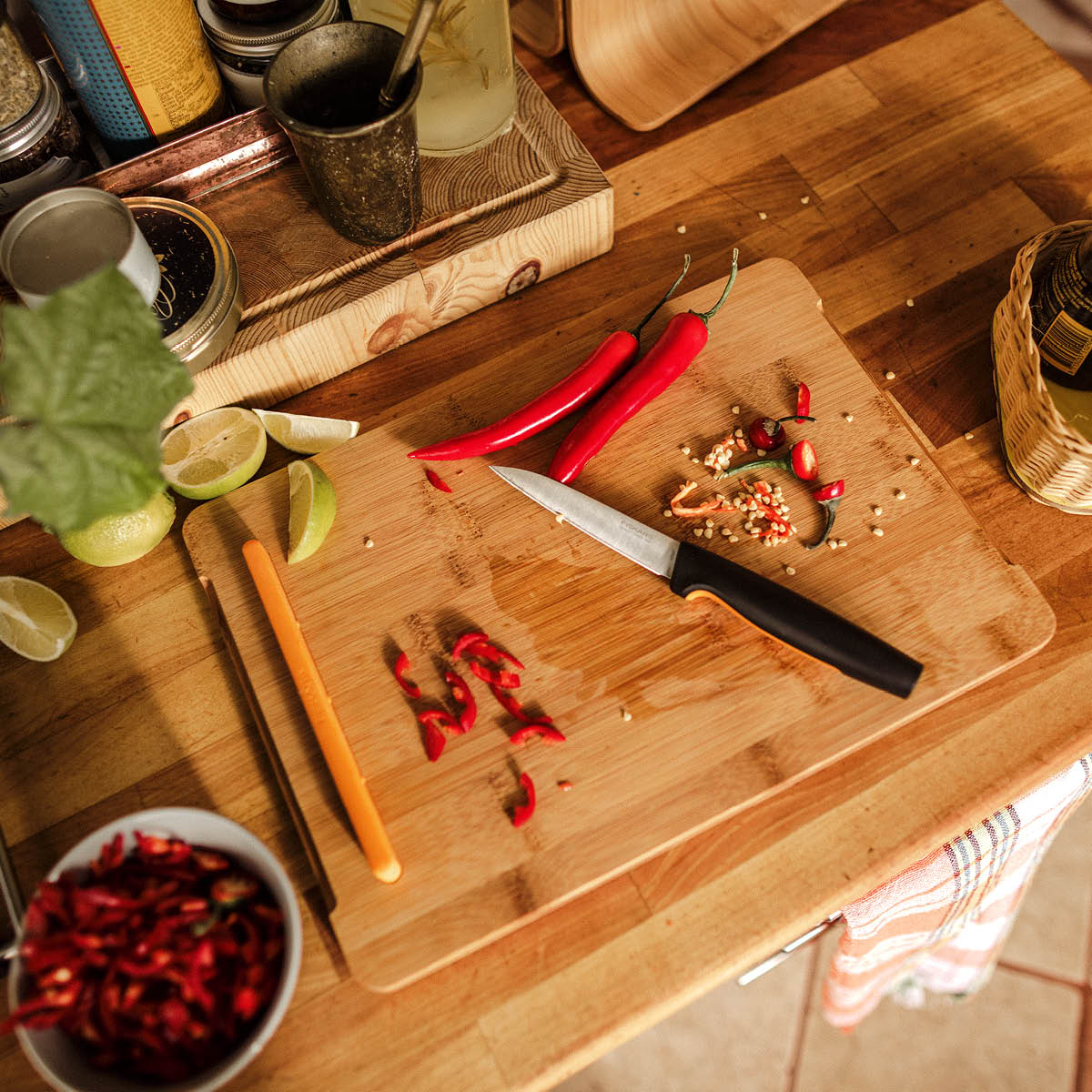 Fiskars Functional Form grønnsakskniv 11 cm