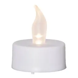 Paulo LED värmeljus med timer 2-pack vit