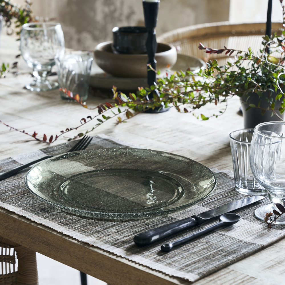 House Doctor Rain Tallrik 27 cm 2-pack Grön