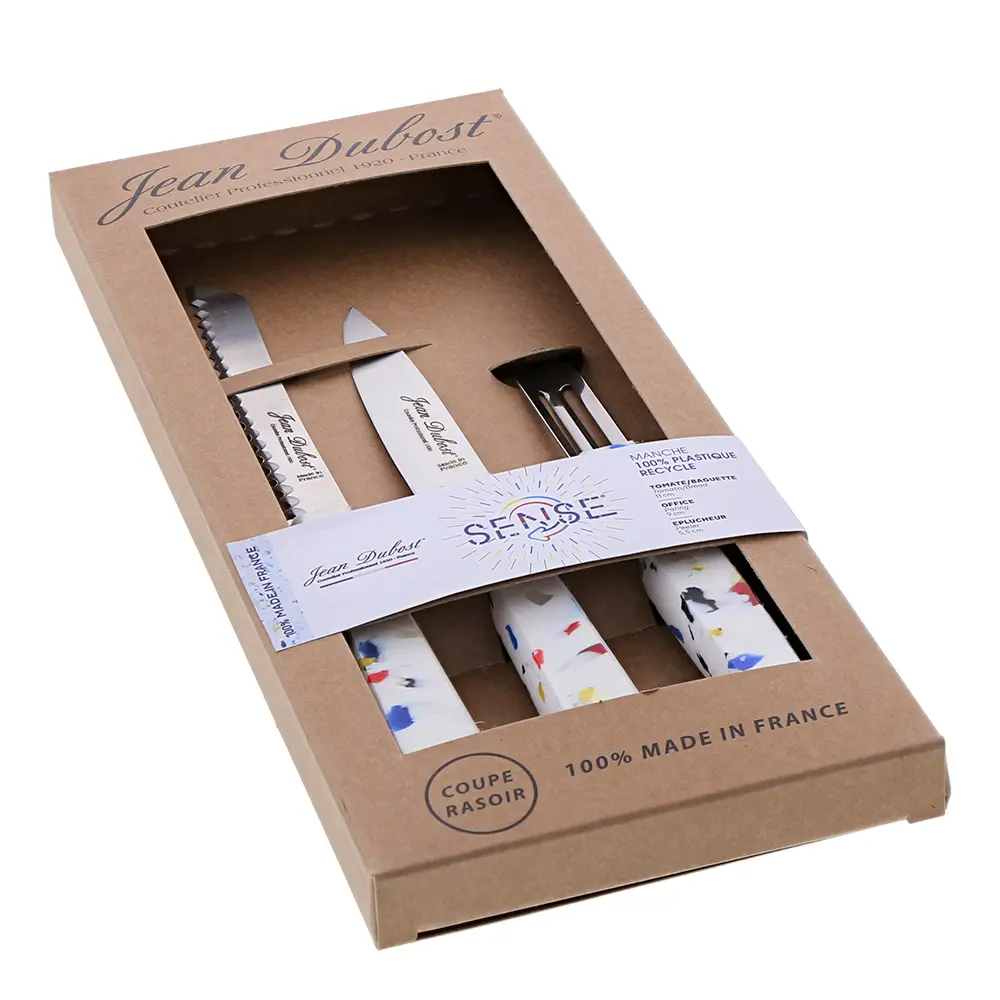 Sense Veitsisetti 3 osaa Kierrätetty muovi