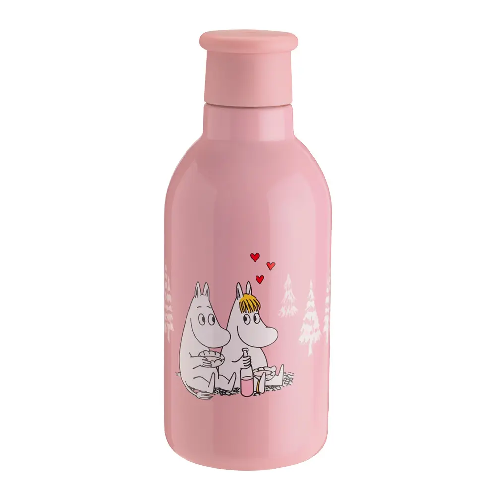 Muumi Drink-It Termospullo 0,5 L Moomin love