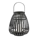 Asra Lykta Bambu 25x30 cm Svart