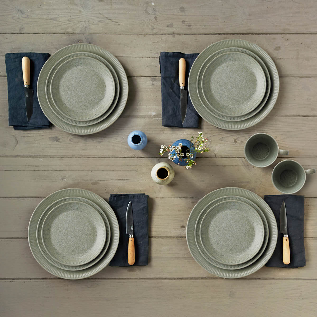 Knabstrup Keramik Knabstrup Assiett 19 cm Olive