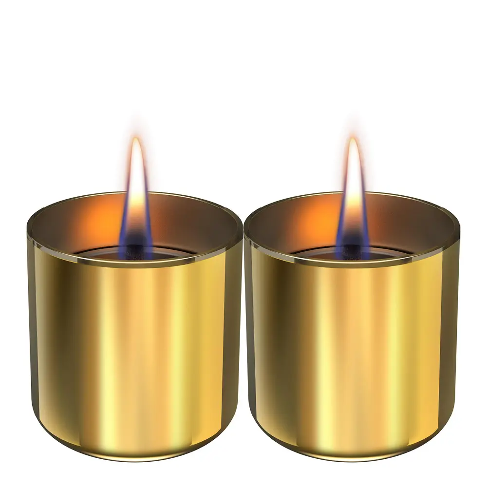 Lilly Sisustustuli 8 cm 2 kpl Kulta