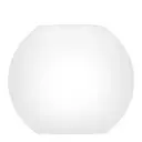 Extra glas till värmeljuslykta Globe 9×10 cm