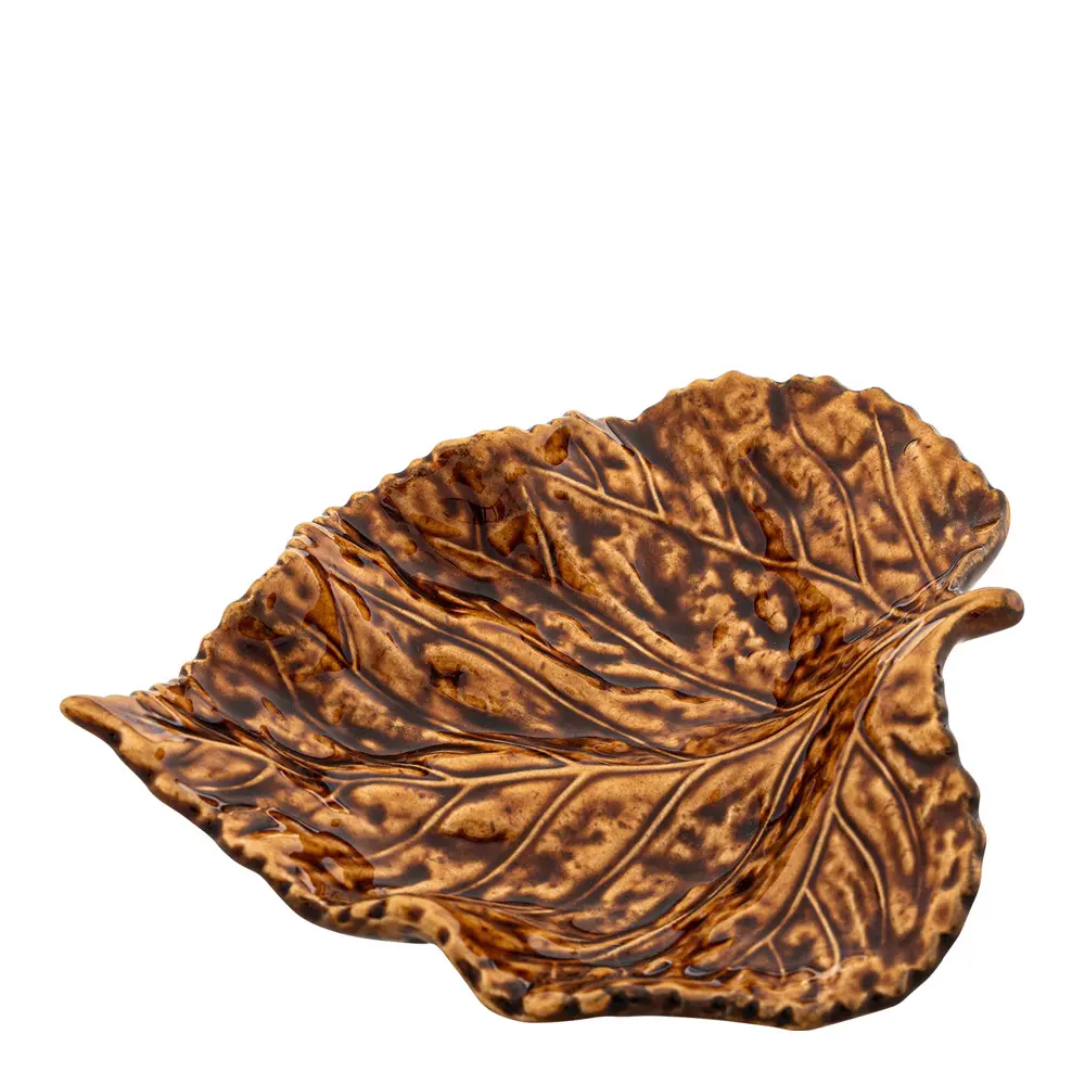 Gudrun Kulho lehti 17 cm Vaaleanruskea