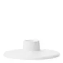 Rhombe Ljusstake 3 cm Vit