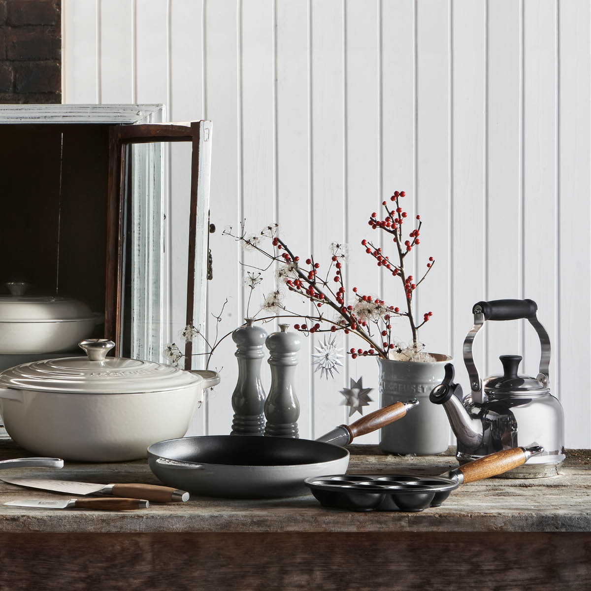 Le Creuset Munkpanna 20 cm black