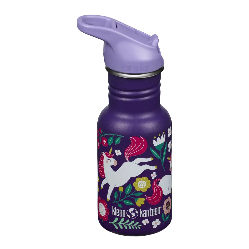 Kid Classic Narrow Juomapullo 0,35 L Leaping Unicorns