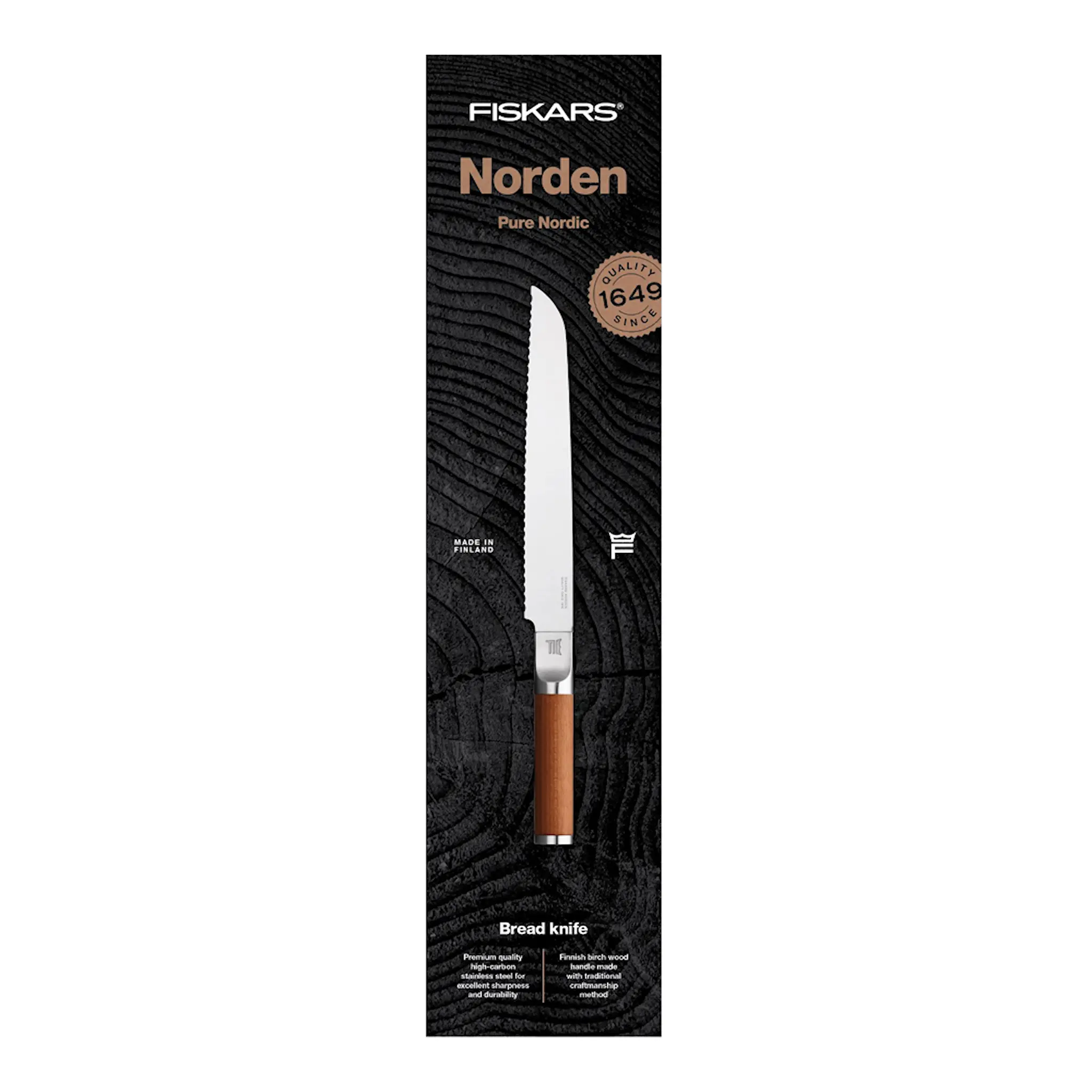 Fiskars Norden Brödkniv 22 cm
