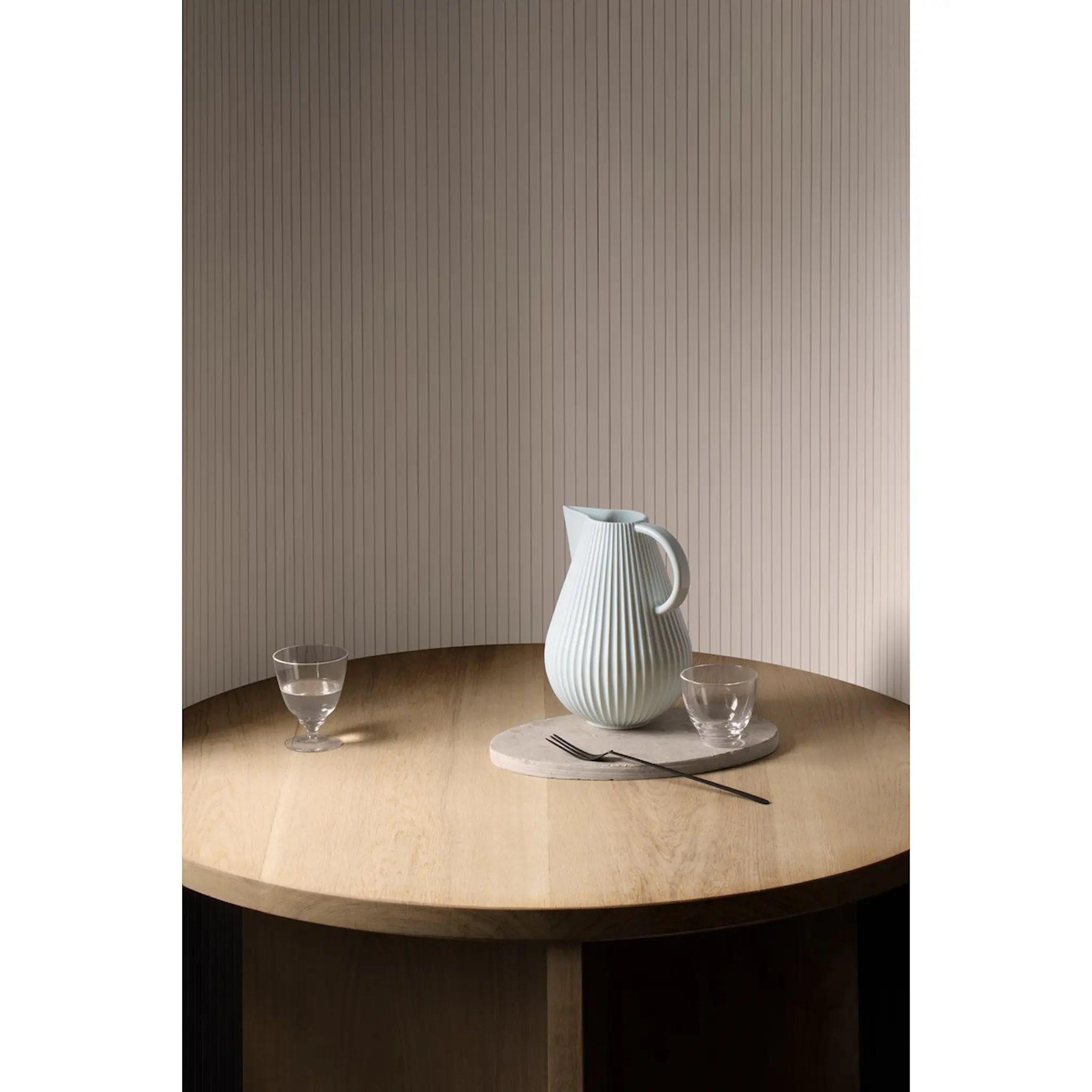 Lyngby Porcelæn Lyngby Tura Kanna Vas 27,5 cm Vit