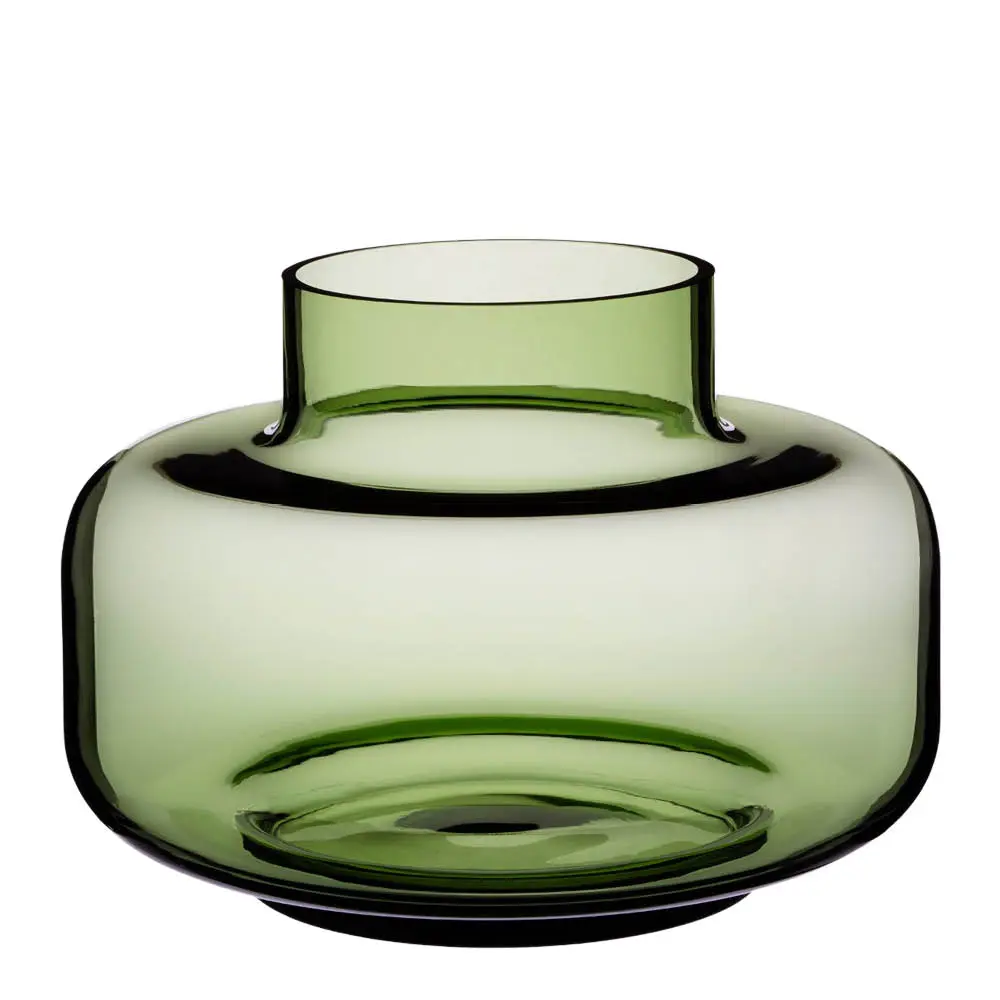 Urna vase 21 cm oliven