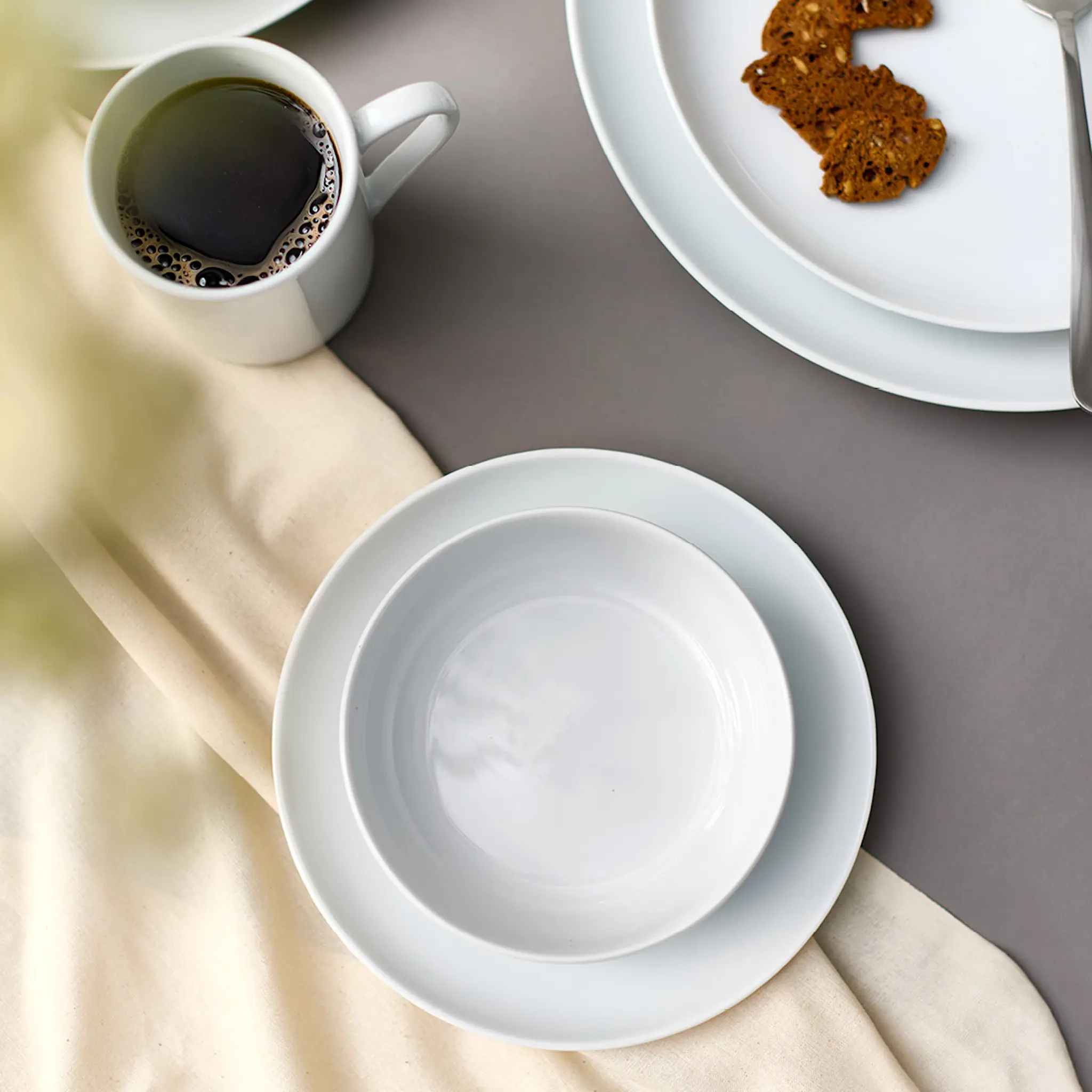 Aida Atelier skål 13 cm 4-pack super white