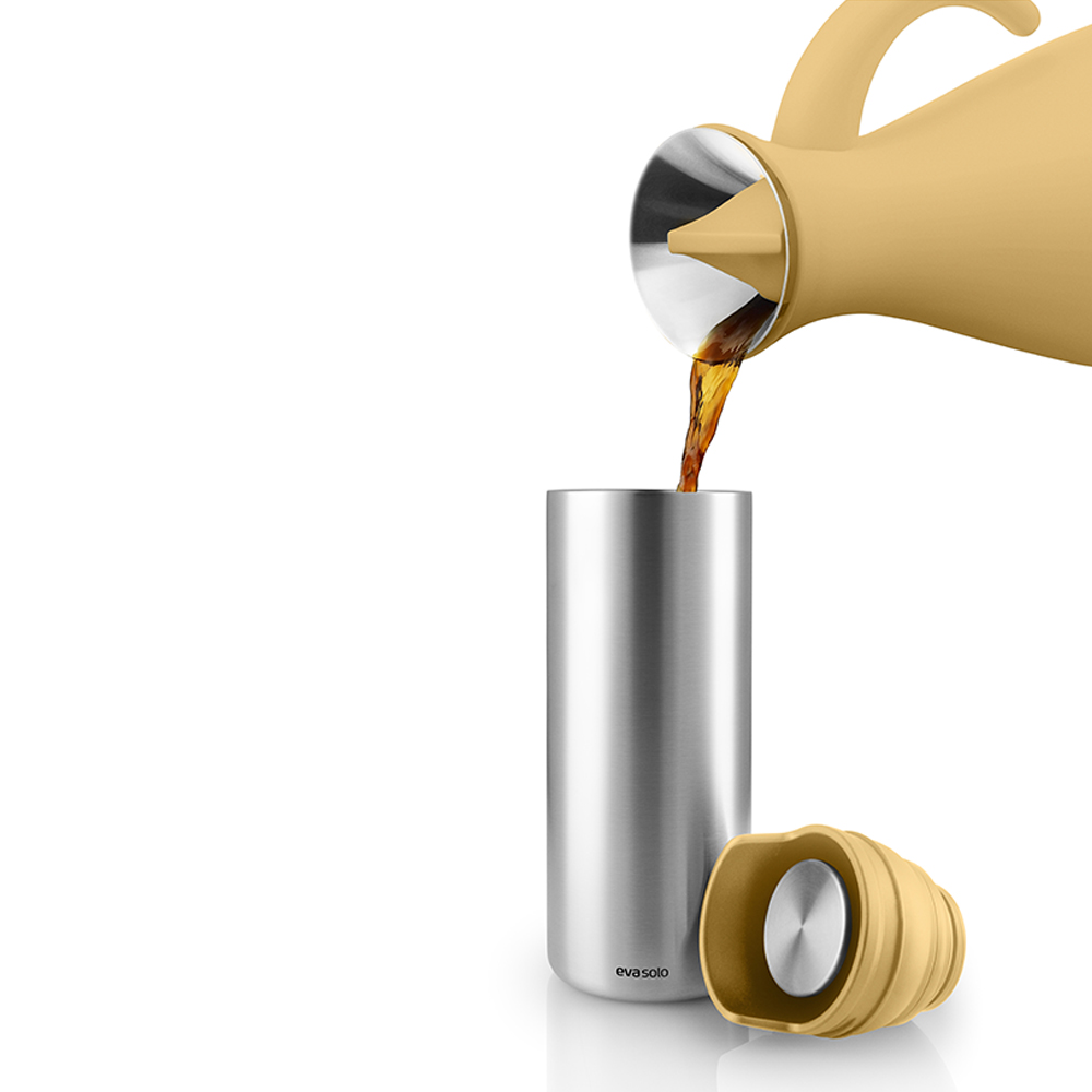 Eva Solo Urban To Go Cup Muki 35 cl Kierrätetty Golden sand