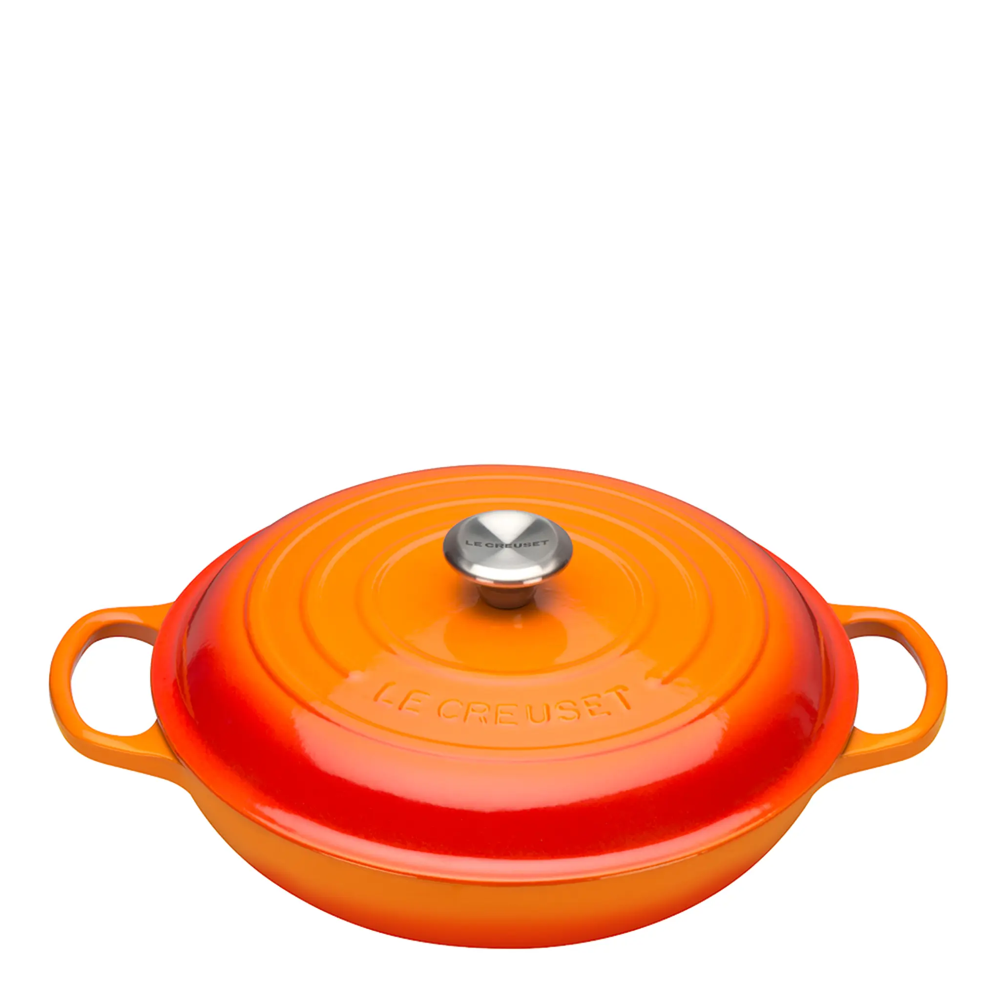 Le Creuset Signature Valurautapata matala 30 cmVolcanic