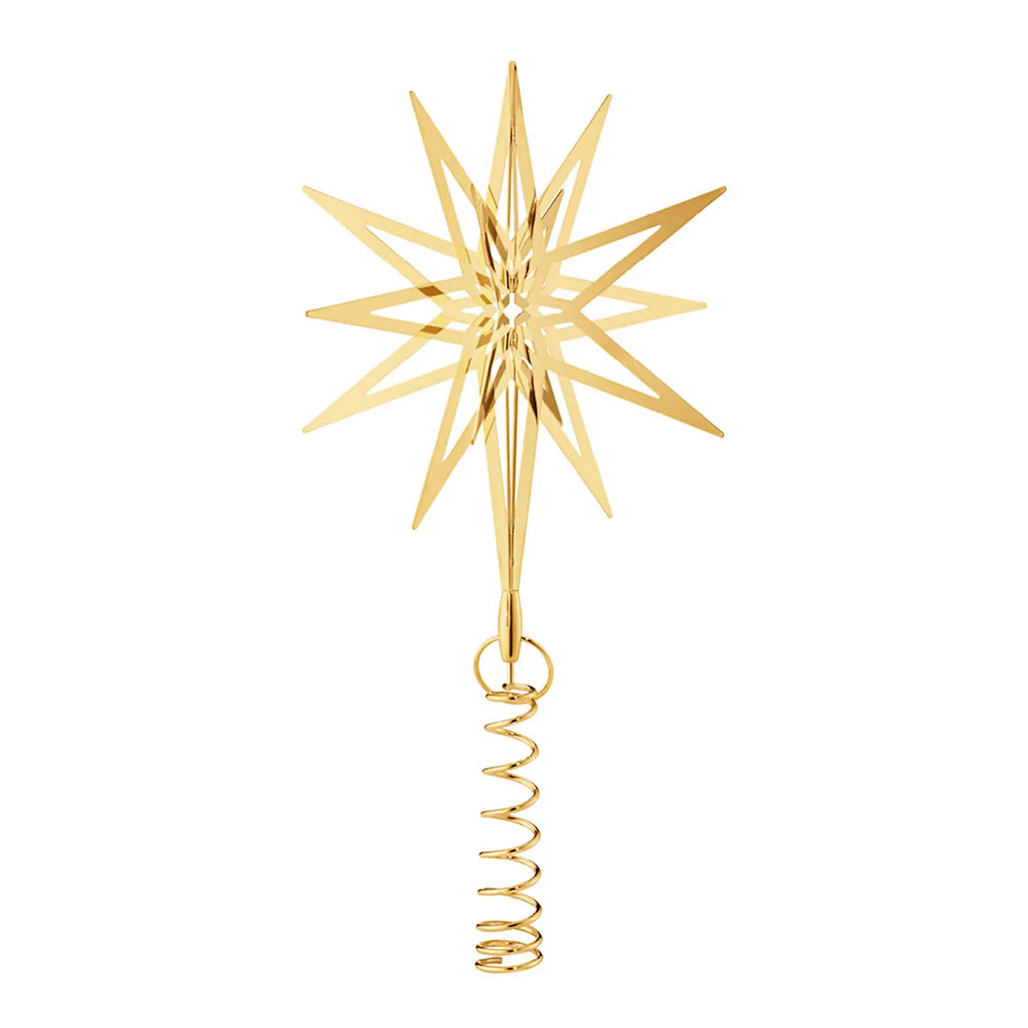 Georg Jensen Jul 2025 Lyra toppstjärna liten 17,7 cm guld