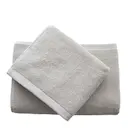 MILD gåvoset med handduk och badlakan stone