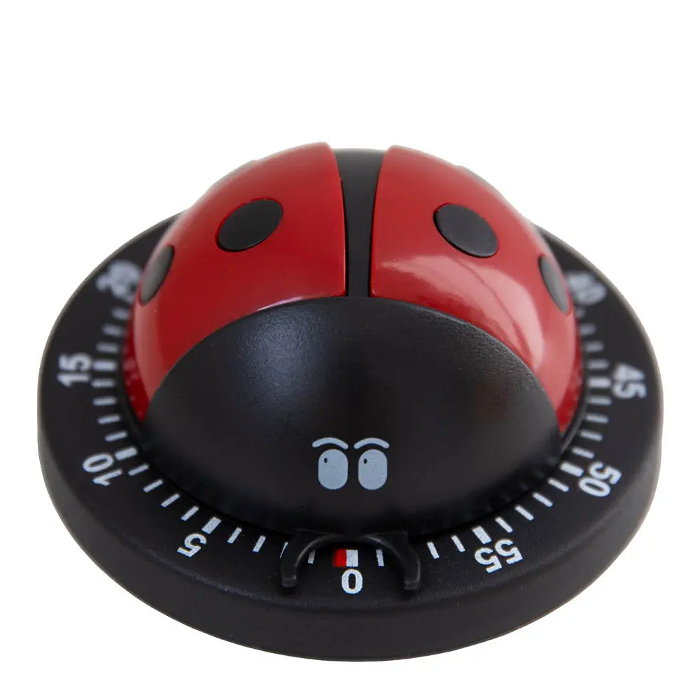 Mekanisk timer Marihøne svart