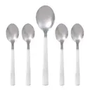 Groovy bestick dessertset 5 delar stål